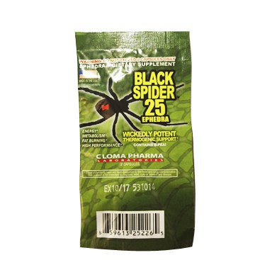 Cloma Pharma Black Spider (1 порция)