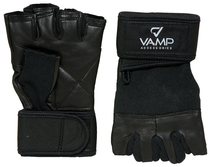 VAMP Перчатки для пауэрлифтинга 530 (цвет - чёрный)
