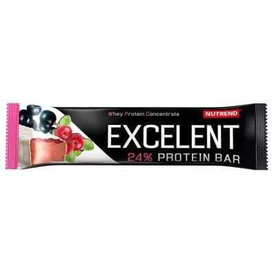 Nutrend Excelent Protein Bar (85 гр) черная смородина - клюква