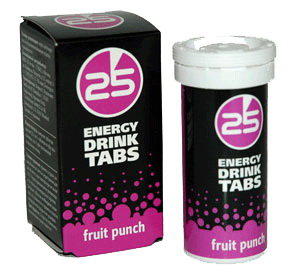 25й час Energy Drink TABS (5 таб) фруктовй пунш