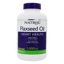 Natrol Flax Seed. Oil 1000mg (200 капс.)