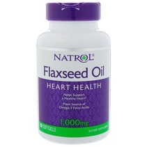 Natrol Flax Seed. Oil 1000mg (90 капс.)