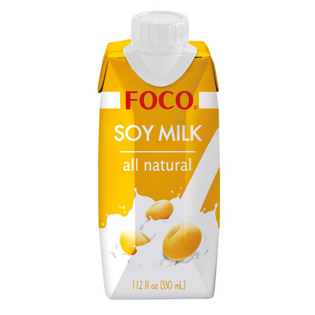 FOCO Соевое молоко (330 мл) с тросниковым сахаром