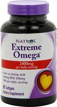 Natrol Xtreme Omega 3 2400 mg (60 капс)