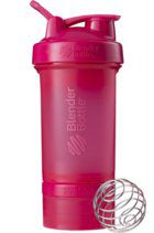 Blender Bottle ProStak 624мл + 100мл+ 150мл Full Color Pink [малиновый]