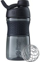Blender Bottle SportMixer Tritan Twist Cap 591мл Full Color Black [черный]