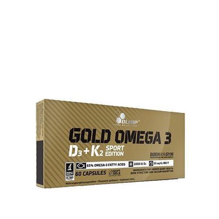 Olimp Gold Omega 3 D3+K2 Sport Edition (60 капс)