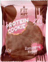Fit Kit Protein chocolate сookie (50 г) Малиновый йогурт