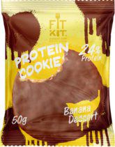Fit Kit Protein chocolate сookie (50 г) Банановый десерт