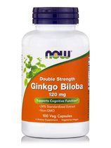 NOW Ginkgo Biloba 120 mg (100 вег. капс)