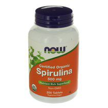 NOW Spirulina 500 mg (200 таб.)