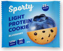 Печенье Sporty Protein Light (40 г) Черника