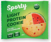Печенье Sporty Protein Light (40 г) дыня-арбуз