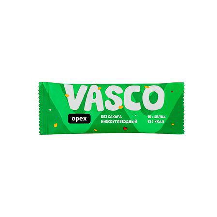 VASCO Глазированный батончик (40 г) орех