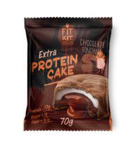 Fit Kit Protein Cake EXTRA с жидкой начинкой (70 гр) шоколадный фондан