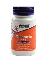 NOW Melatonin 5 mg (60 вег. капс)