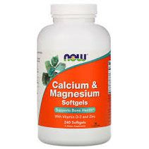 NOW Calcium + Magnesium (240 капс)