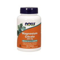 NOW Magnesium Citrate 200 мг (100 таб.)