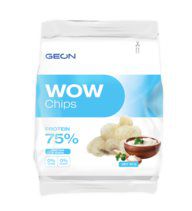 Geon Протеиновые чипсы WOW CHIPS "Сметана с зеленью" 30 г