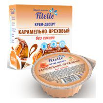 FitParad Крем-десерт карамельно-ореховый (100 г)