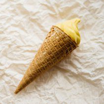 Пашуня мороженое рожок (65 г) Банан