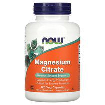 NOW Magnesium Citrate (120 вег. капс.)