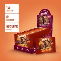 Печенье Sporty Protein с коллагеном (40 г) шоколад-апельсин