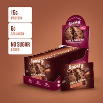 Печенье Sporty Protein с коллагеном (40 г) шоколад-кофе