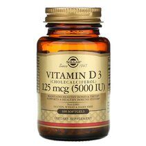 Solgar Vitamin D3 5000 IU Cholecalciferol (120 вег.капс)