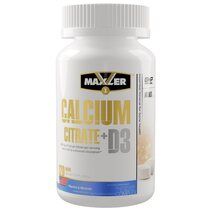 Maxler Calcium Citrate + D3 (120 таб)