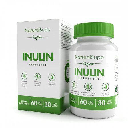 NaturalSupp Inulin (60 вег. капс)
