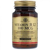 Solgar Vitamin B12 100 mg (100 таб)