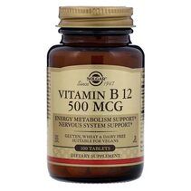 Solgar Vitamin B12 500 mcg (100 таб)