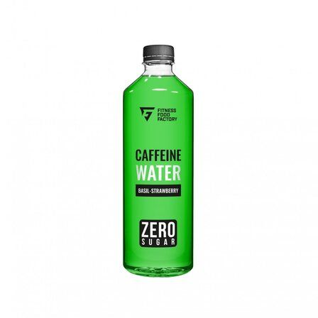 FITNESS FOOD FACTORY Caffein water (500 мл) Клубника - базилик