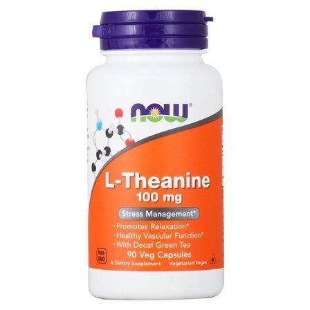 Now L-Theanine 100 mg (90 вег. капс.)