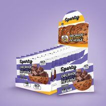 Печенье овсяное с белком Sporty (30 г) Молочный шоколад