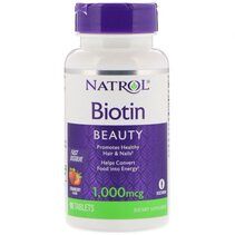 Natrol Biotin 1000 mcg (100 таб)