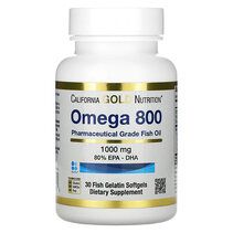 California Gold Nutrition Omega 800 Fish oil (30 капс)