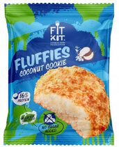 Fit Kit Протеиновое печенье Fluffies (30 г) Кокос