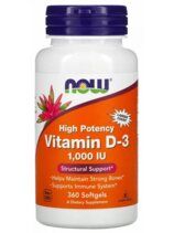NOW Vitamin D3 1000 IU (360 гел. капс.)