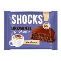 FitnesShock Брауни SHOCKS (50 г) Кофе с молоком
