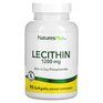 Natures Plus Lecithin 1200 мг (90 капсул) лецитин соевый, гепатопротектор