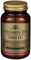 Solgar Vitamin D3 5000 IU Cholecalciferol (120 вег.капс)