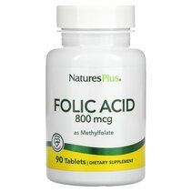 Natures Plus Folic Acid 800 мкг (90 таб.)