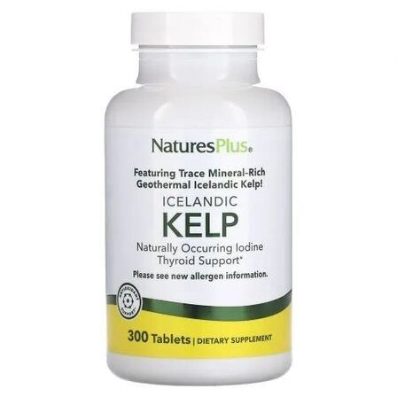 Natures Plus Kelp 150 мг / Iodine 150 мкг (300 таб.)