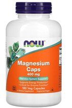 NOW Magnesium 400 мг (180 капс)