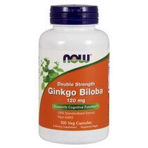 NOW Ginkgo Biloba 120 mg (100 вег. капс)