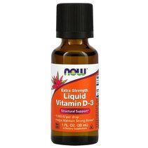 NOW Liquid Vitamin D3 1000 IU 1 FI Oz 30 ml
