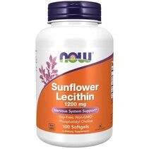 NOW Lecithin Sunflower 1200 mg (100 гел. капс)