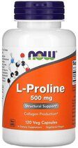 NOW L-Proline 500 mg (120 вег. капс.)